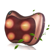 Car and Home Massage Pillow – Electric Massager for Neck, Back, Shoulder, Waist & Muscle Pain Relief with Soothing Heat Function